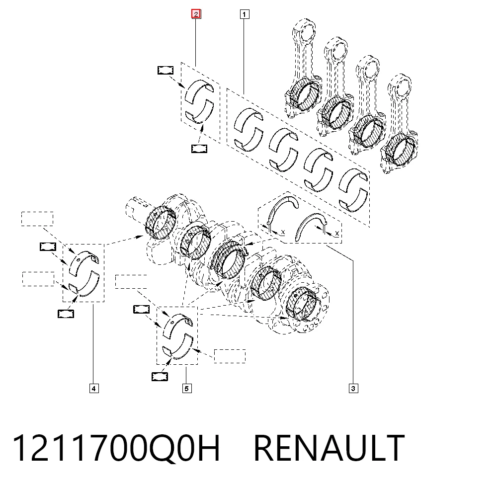 1211700Q0H Renault (RVI)