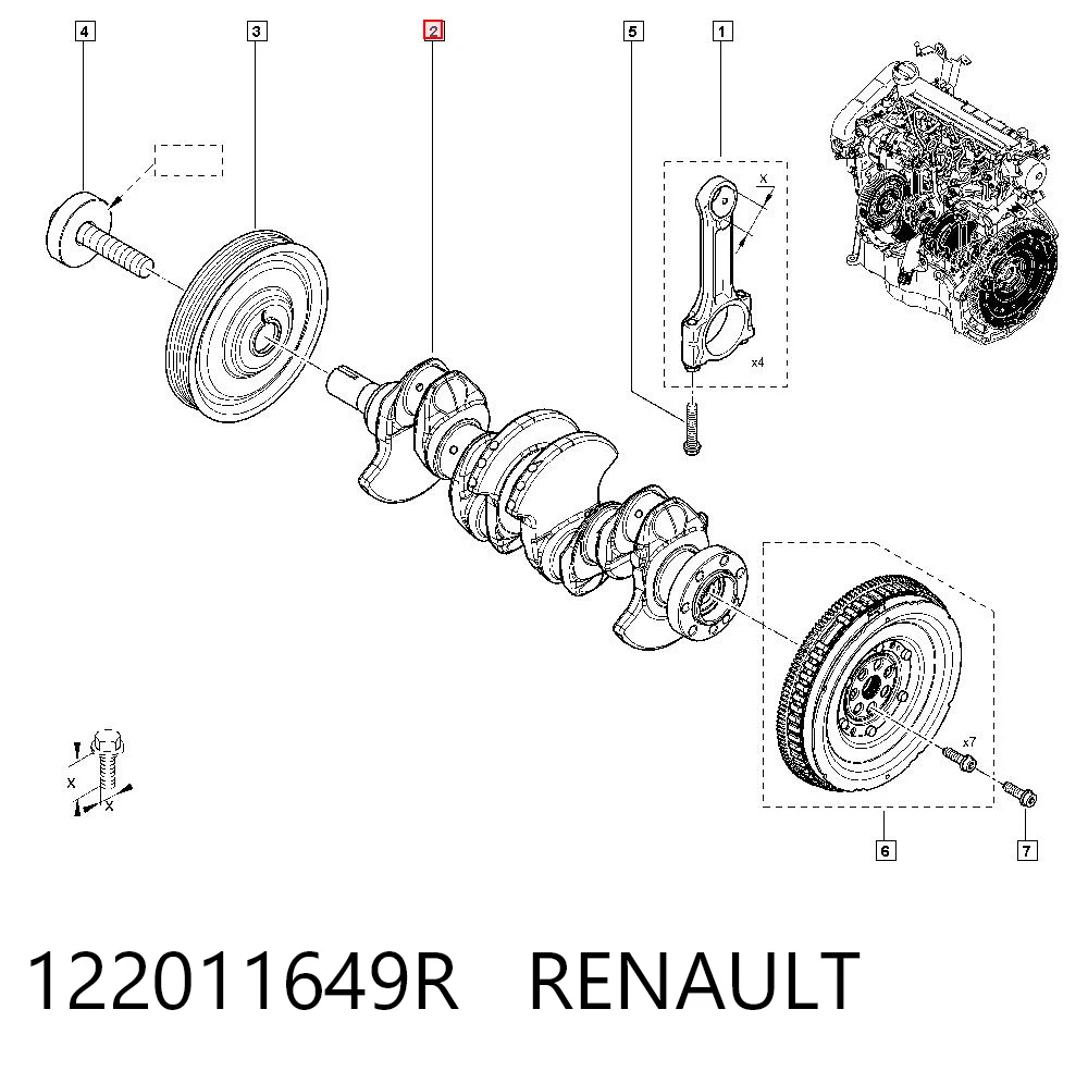 122011649R Renault (RVI)