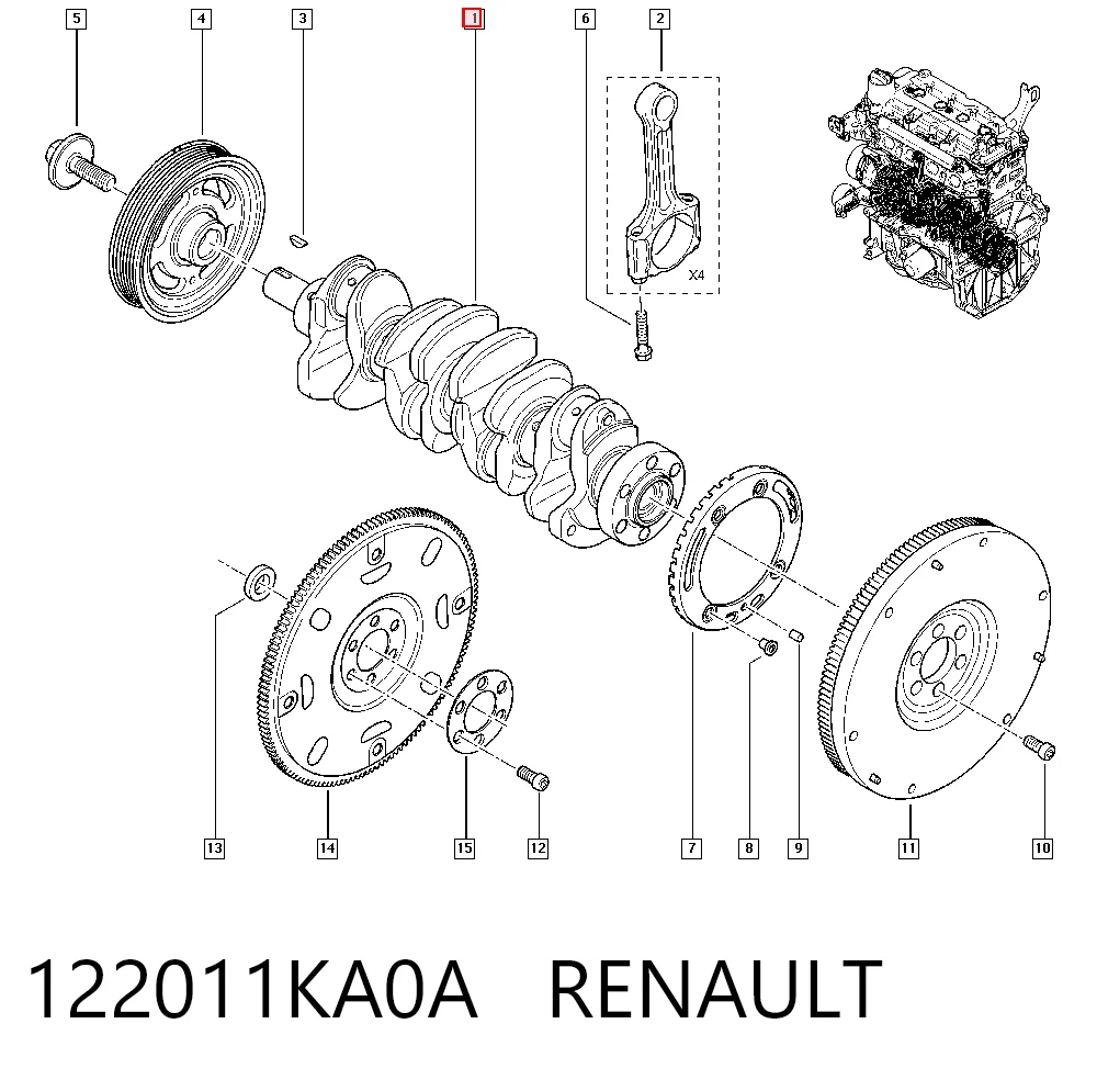 122011KA0A Renault (RVI)