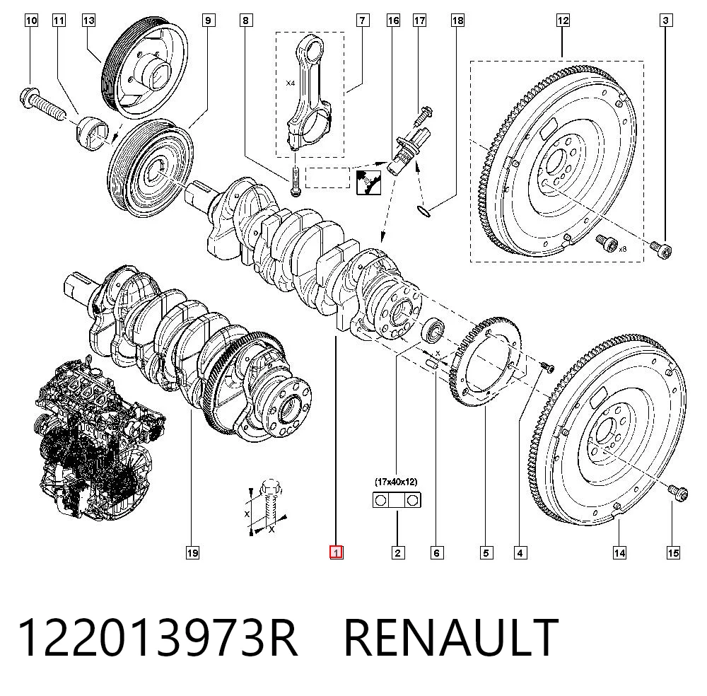 Comprar Cigüeñal Renault Master III FV a bajo precio