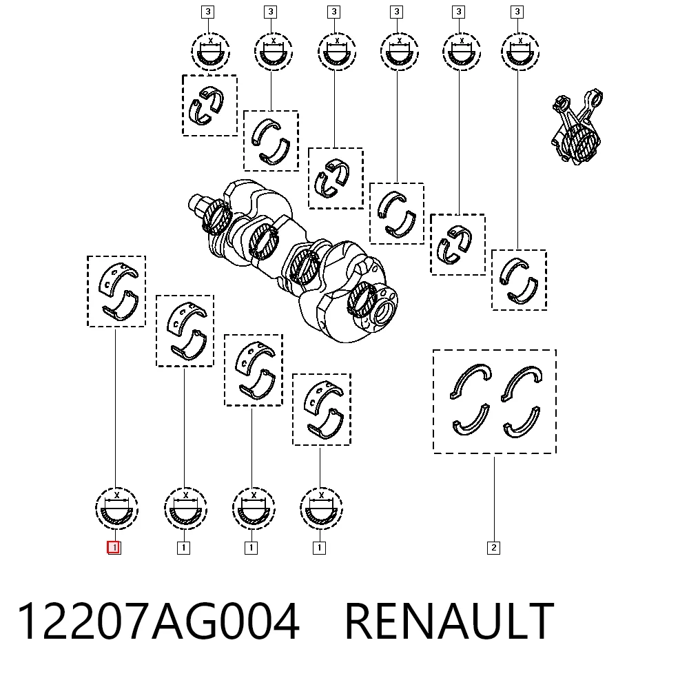 12207AG004 Renault (RVI)