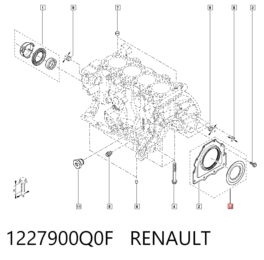 1227900Q0F Renault (RVI)