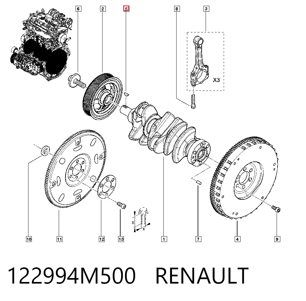 122994M500 Renault (RVI)
