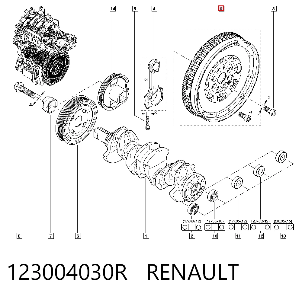 123004030R Renault (RVI)