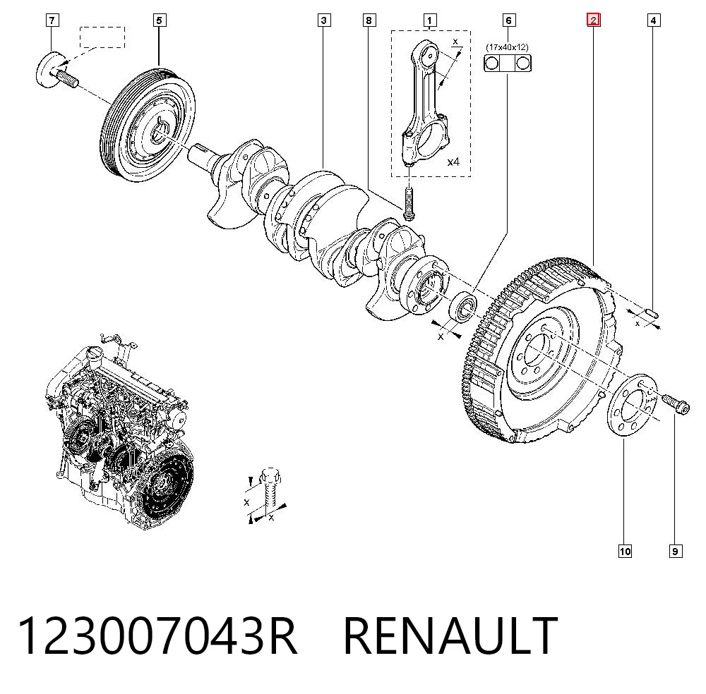 Motor de volante Renault Kangoo I monovolumen (KC0, KC1) (1998 - 2008) precio, desde 238,72 EUR