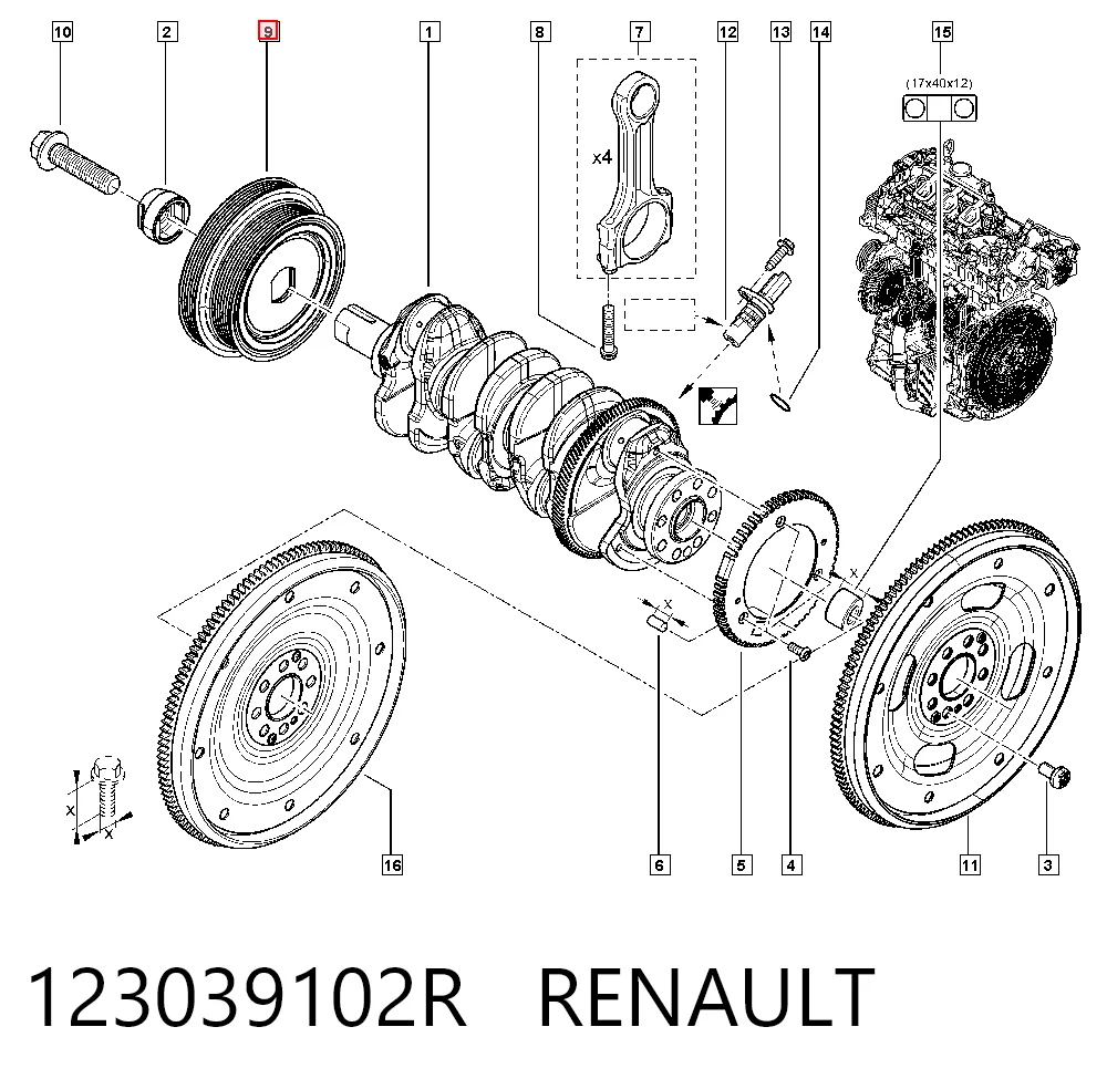 123039102R Renault (RVI)