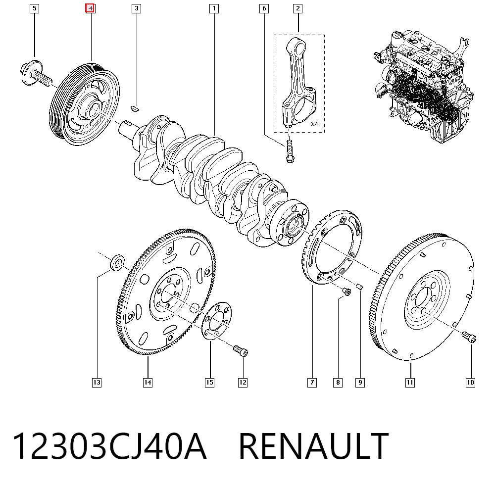 12303CJ40A Renault (RVI)