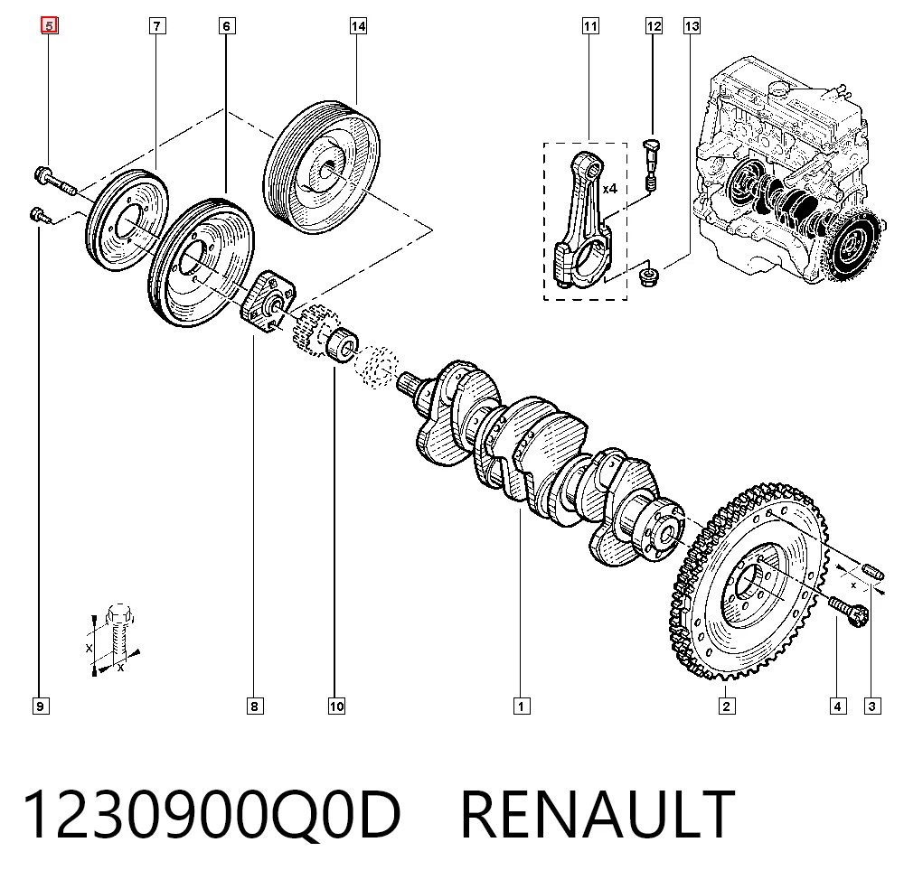 1230900Q0D Renault (RVI)