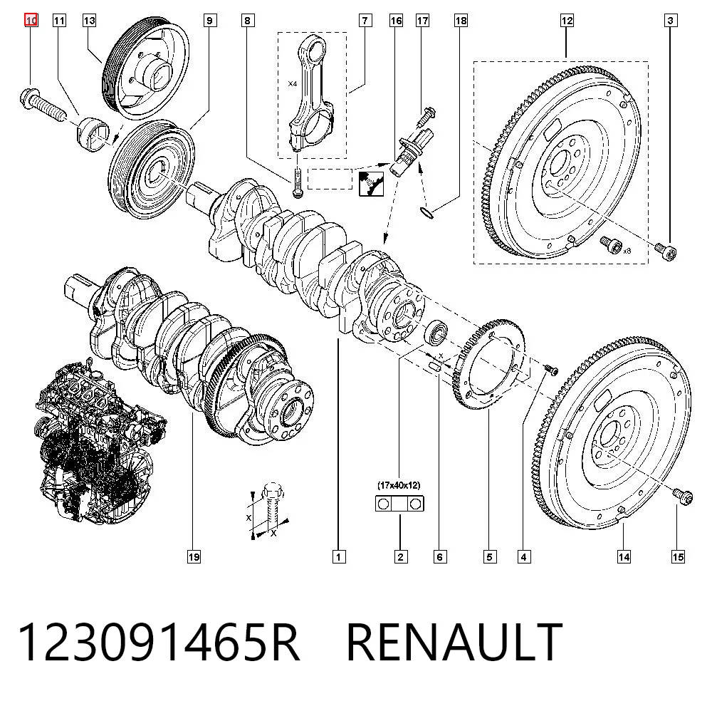 123091465R Renault (RVI)