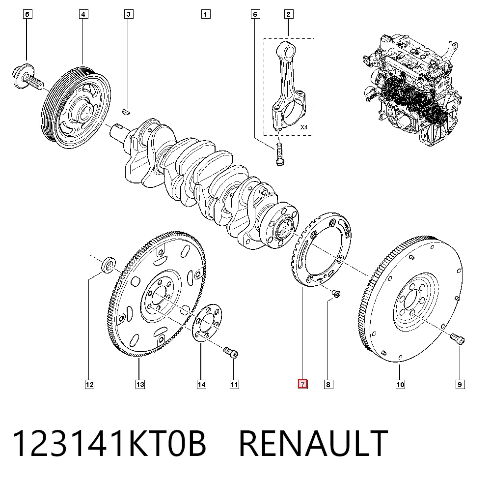 123141KT0B Renault (RVI)