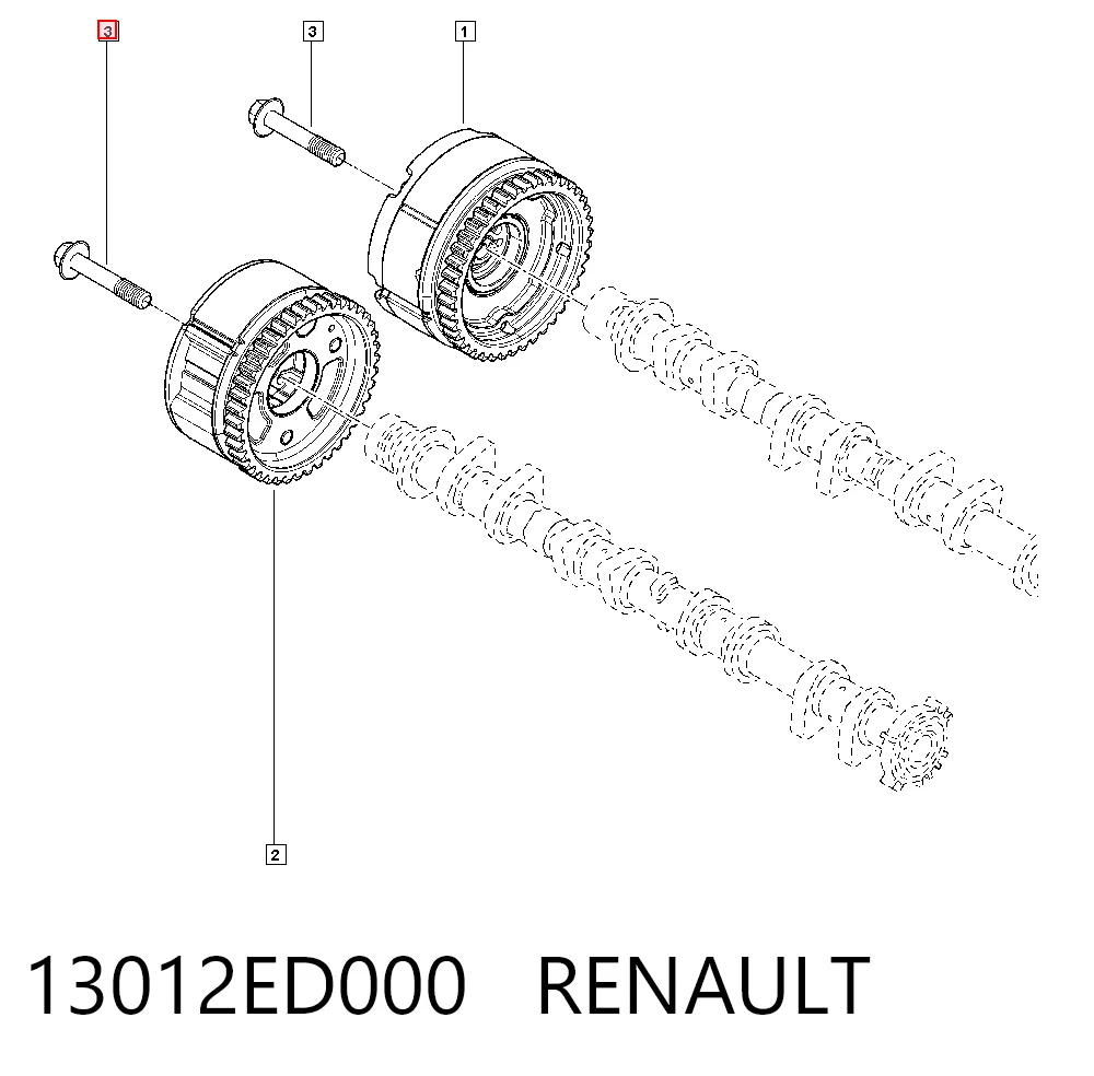13012ED000 Renault (RVI)
