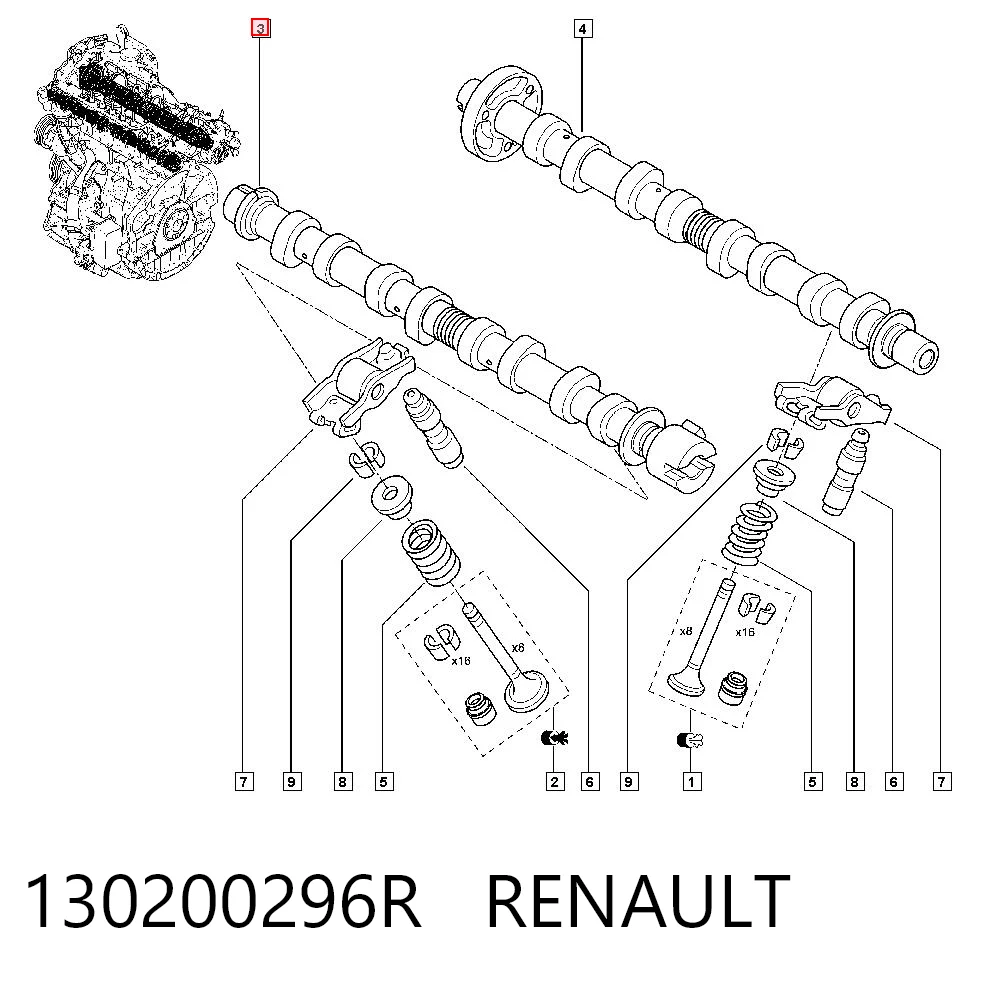 130200296R Renault (RVI)
