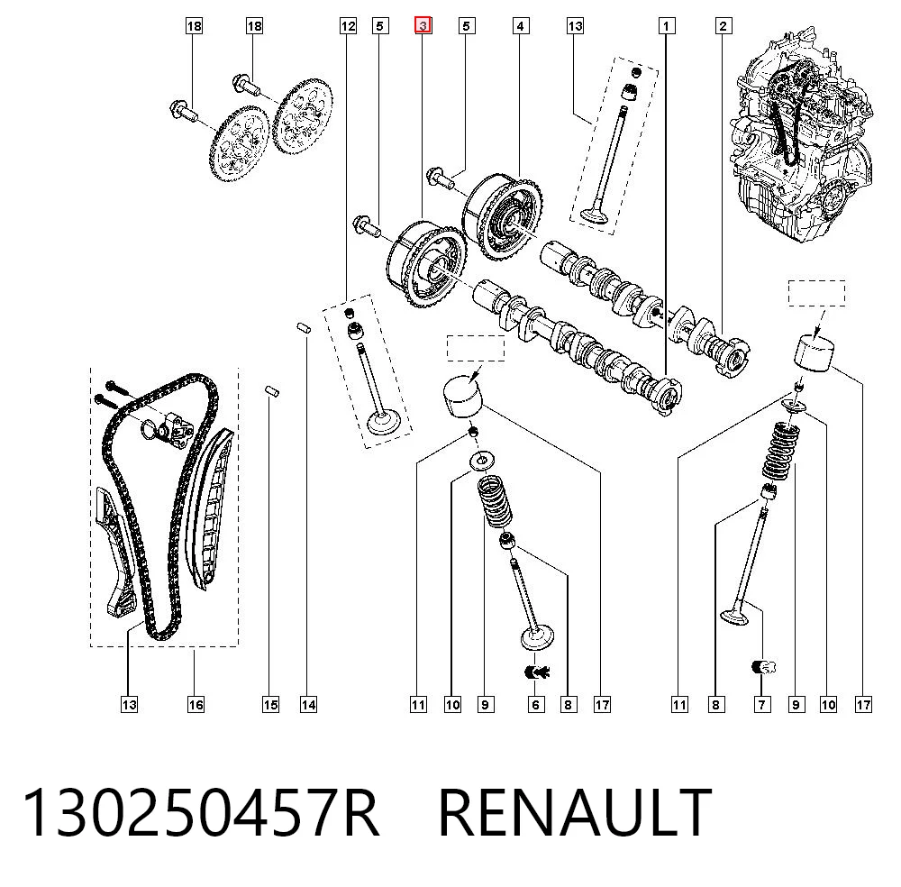 130250457R Renault (RVI)