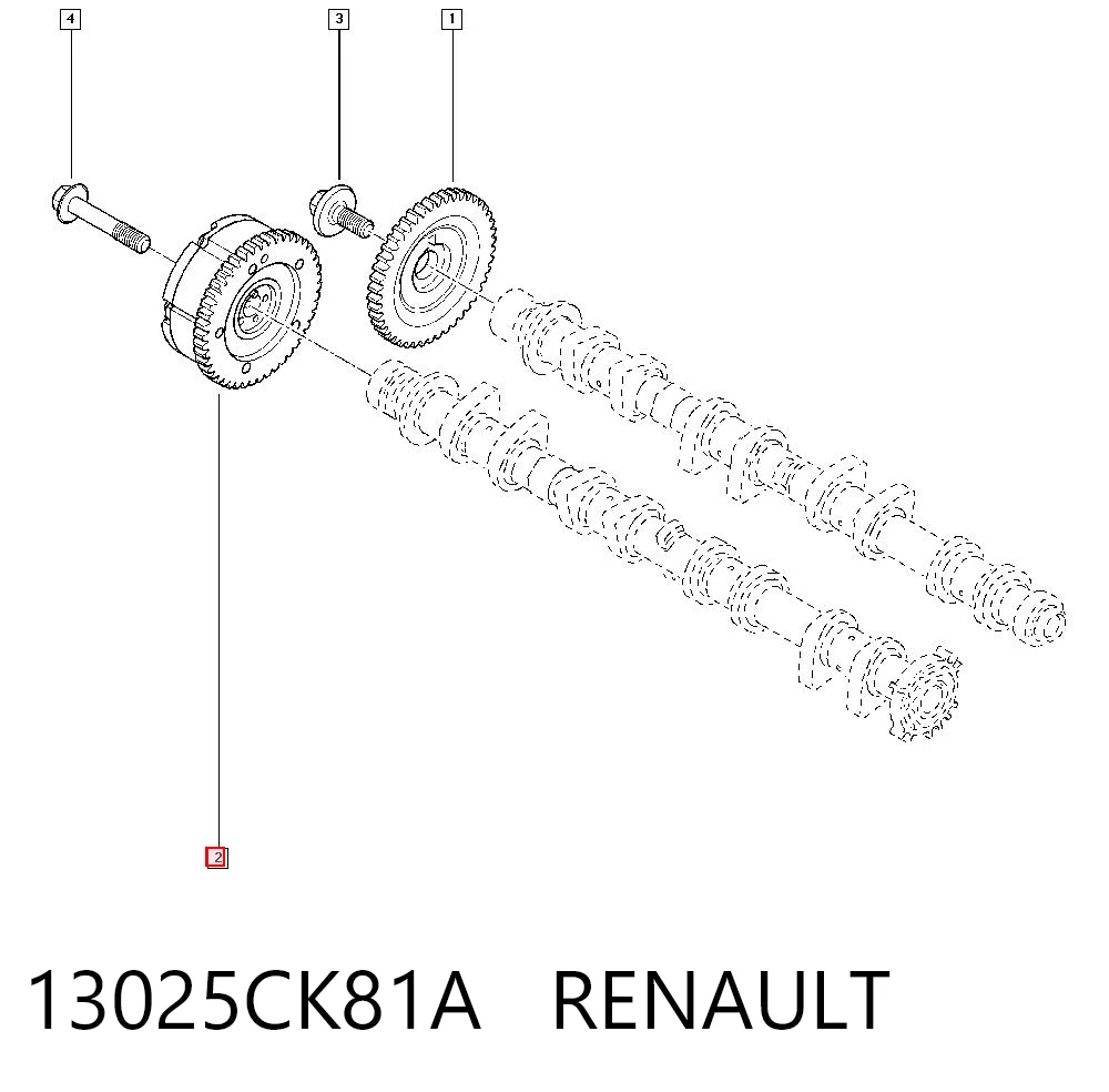 13025CK81A Renault (RVI)