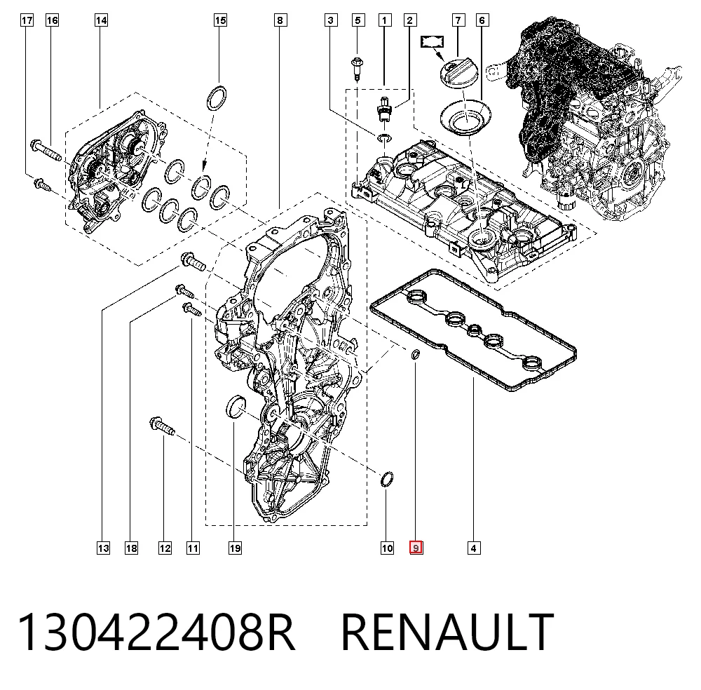 130422408R Renault (RVI)
