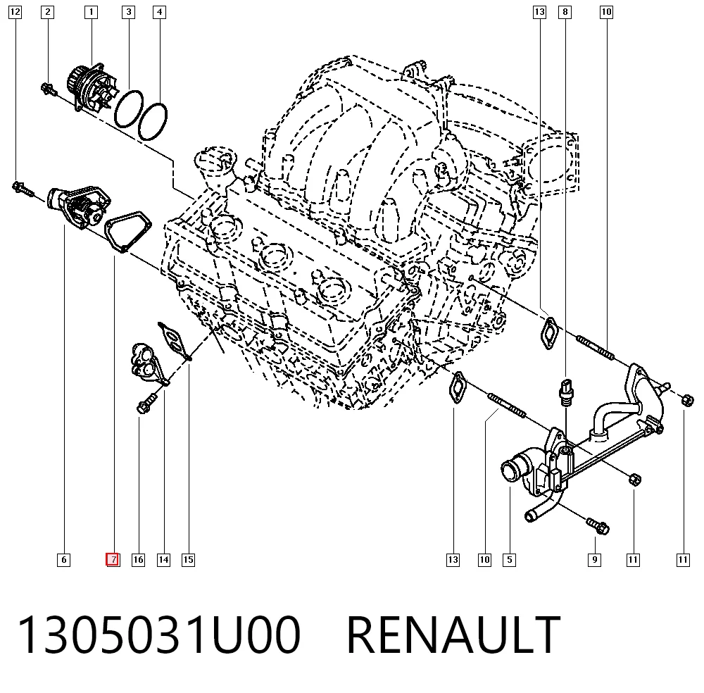 1305031U00 Renault (RVI)