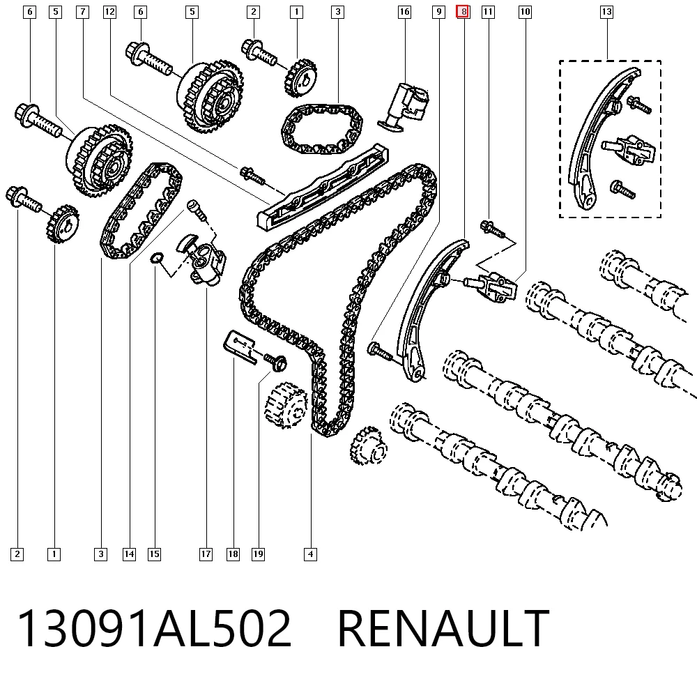 13091AL502 Renault (RVI)