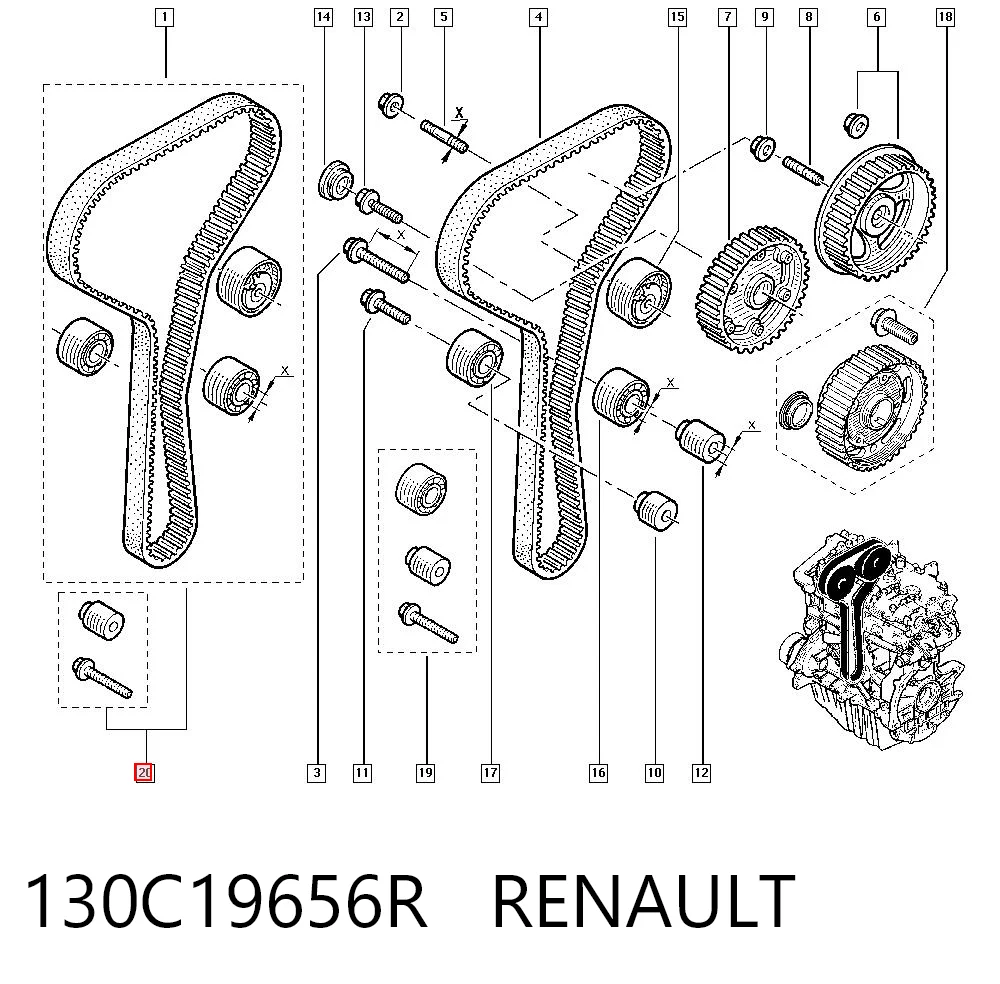 130C19656R Renault (RVI)