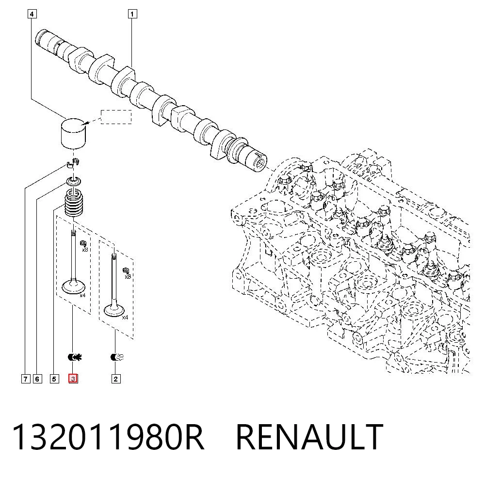 132011980R Renault (RVI)