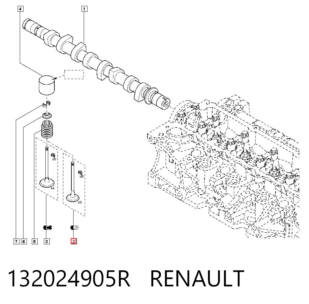 132024905R Renault (RVI)