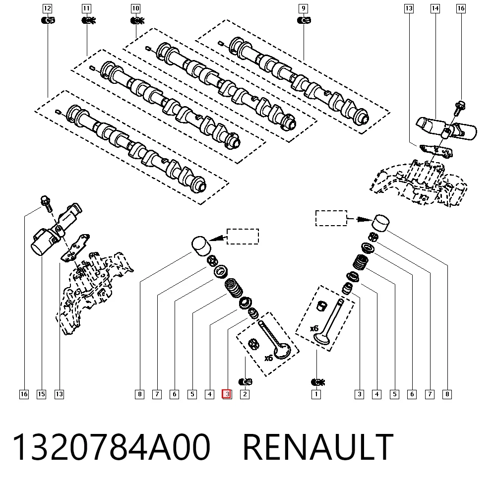 Retenes de válvulas Nissan X-Trail SUV (T30) (2001 - 2007) precio, desde 2,95 EUR