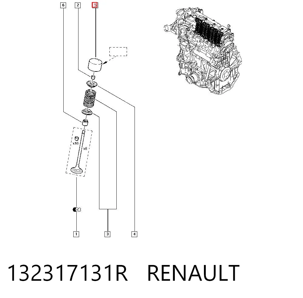 132317131R Renault (RVI)