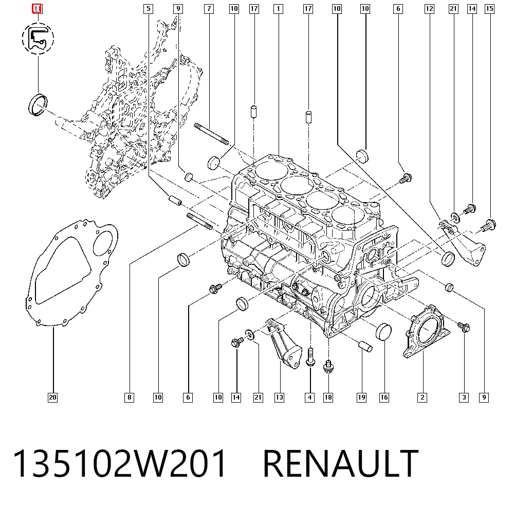 135102W201 Renault (RVI)