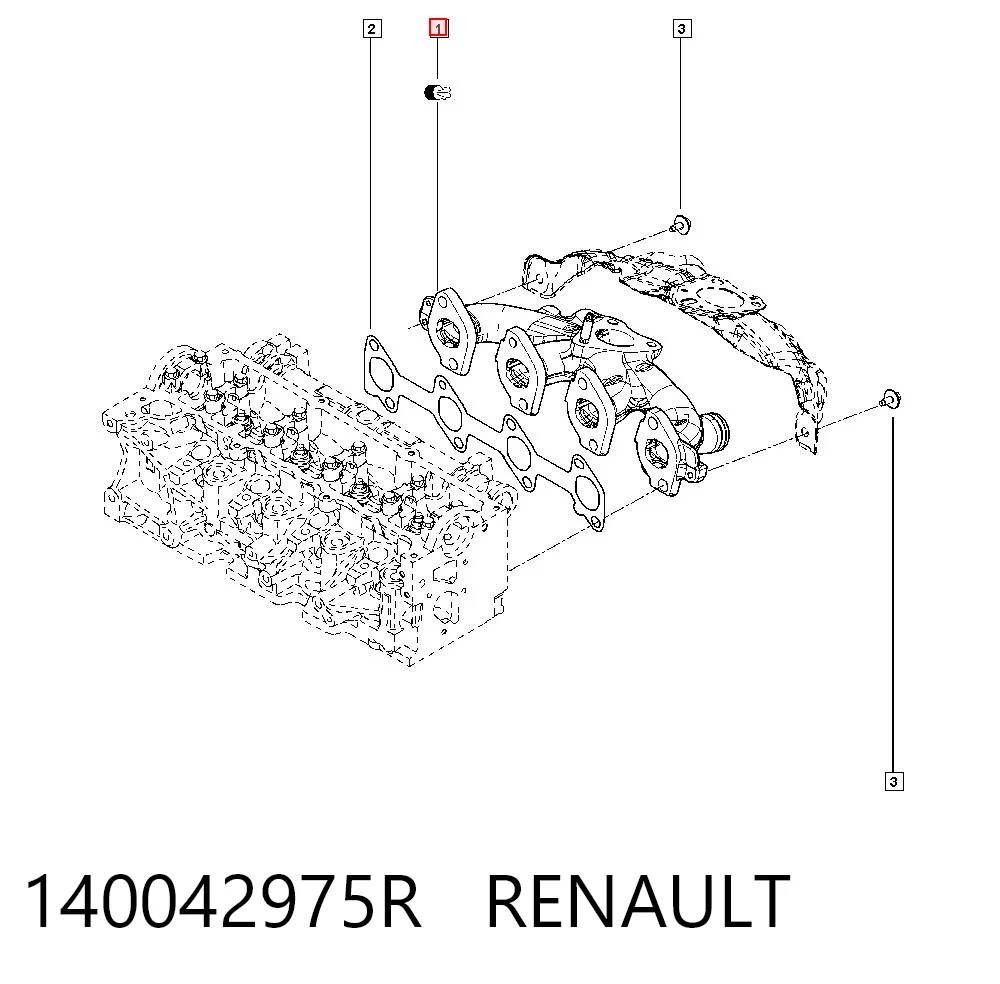 Comprar Colector de escape Renault DUSTER II HM a bajo precio