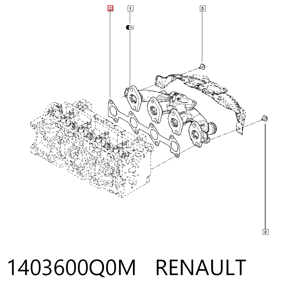 1403600Q0M Renault (RVI)