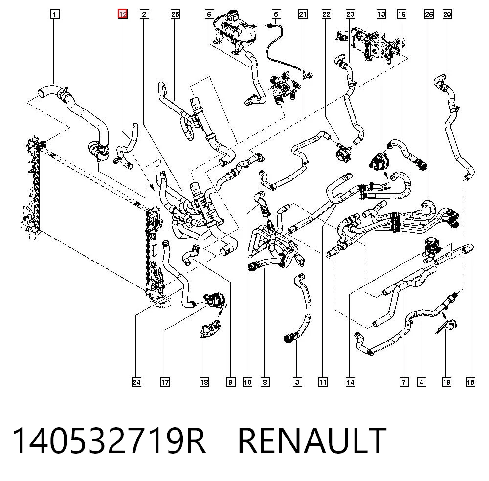 140532719R Renault (RVI)