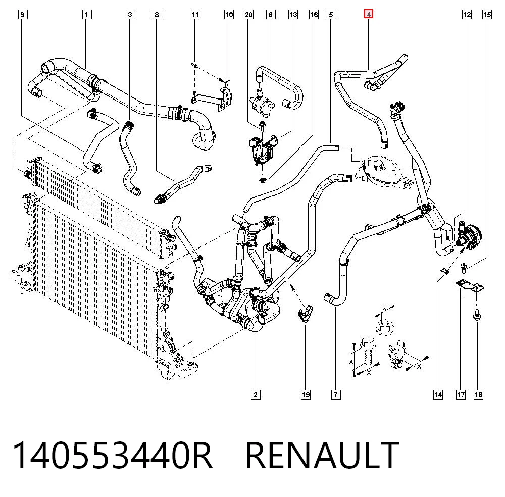 140553440R Renault (RVI)