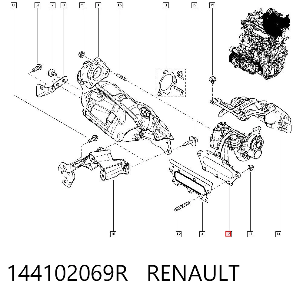 144102069R Renault (RVI)