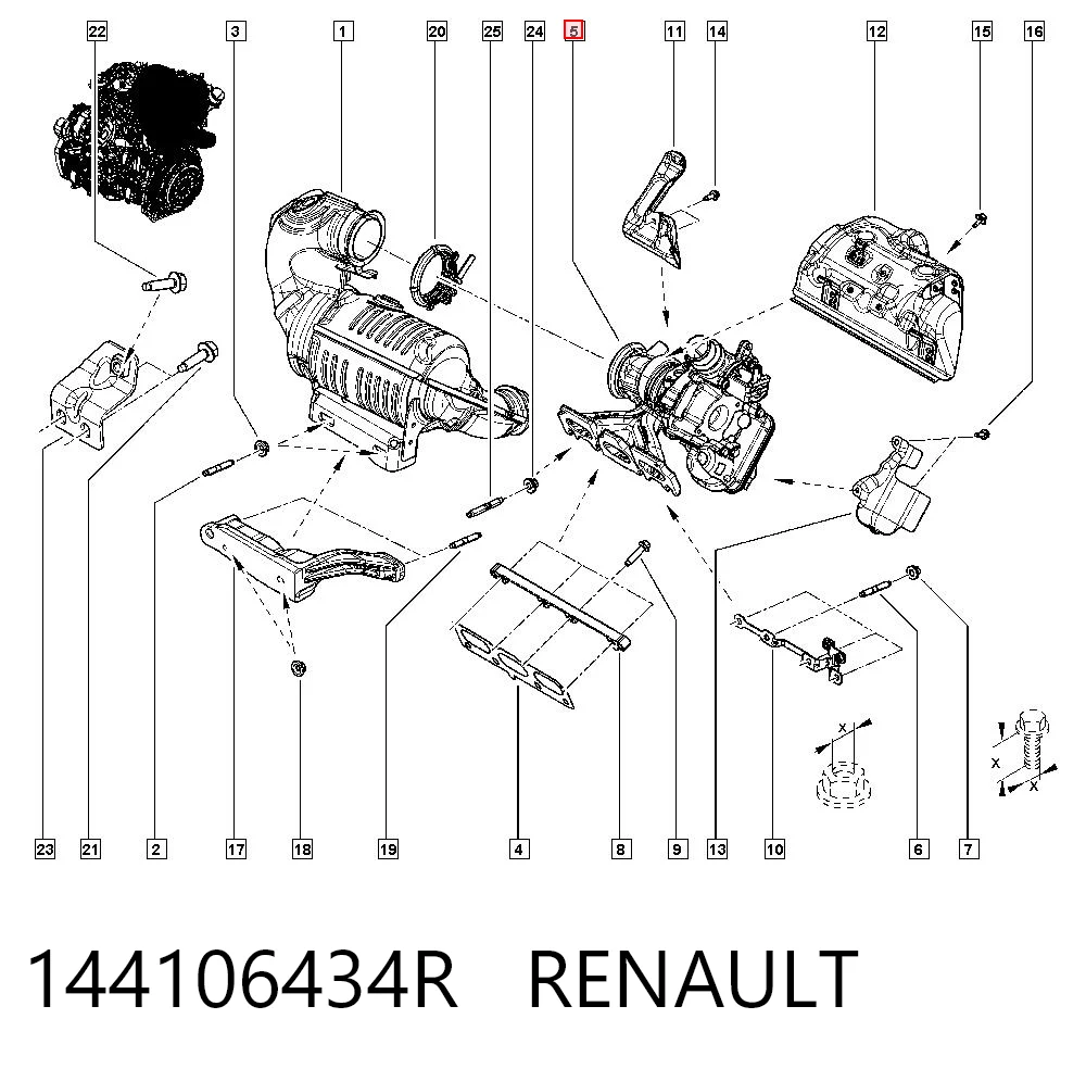 144106434R Renault (RVI)