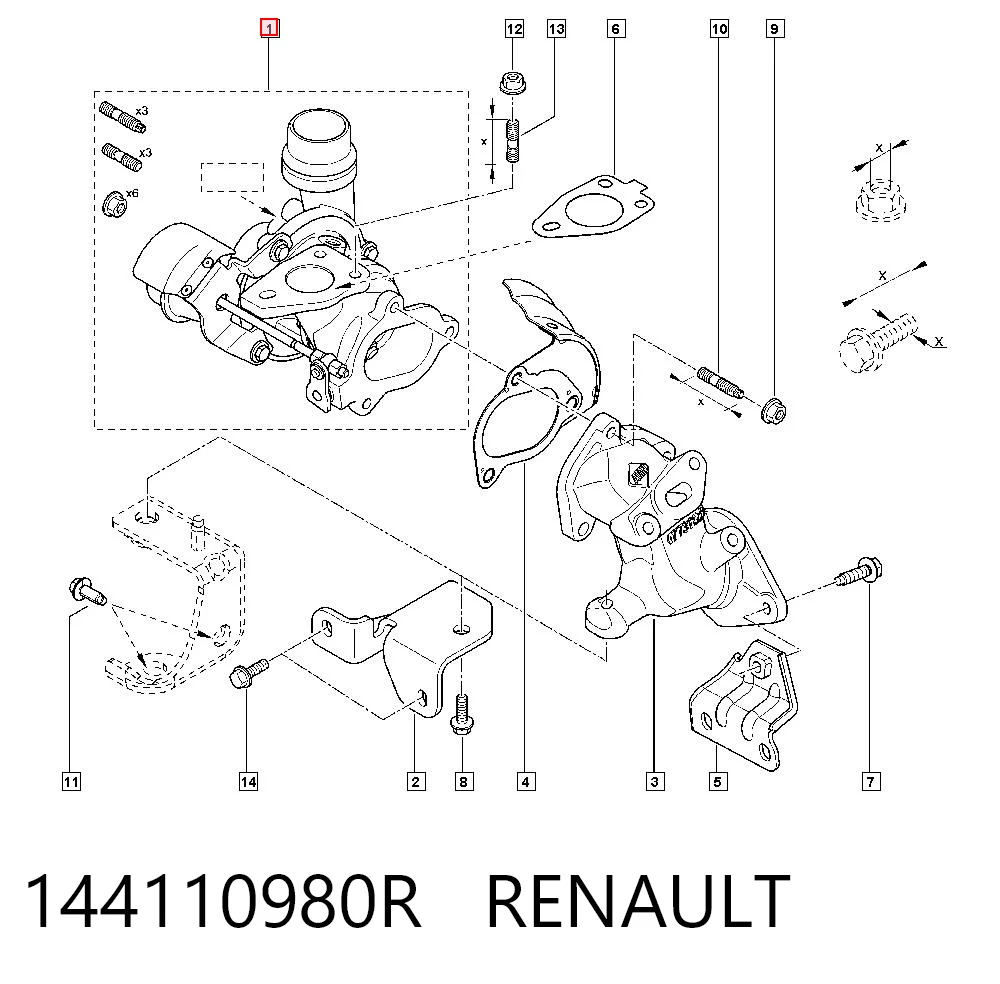 144110980R Renault (RVI)