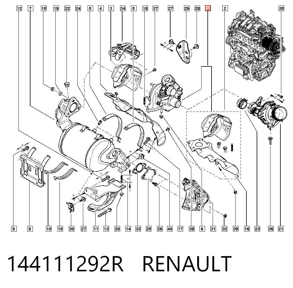 144111292R Renault (RVI)