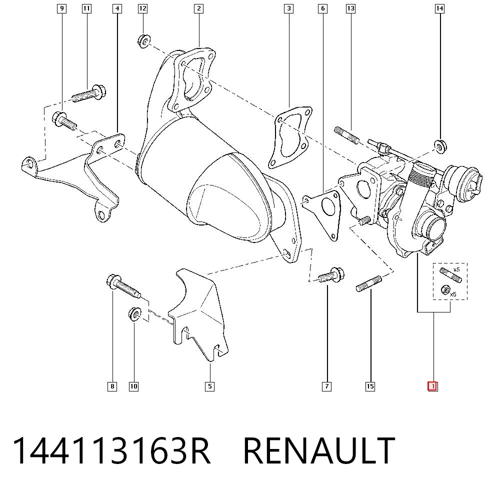 144113163R Renault (RVI)