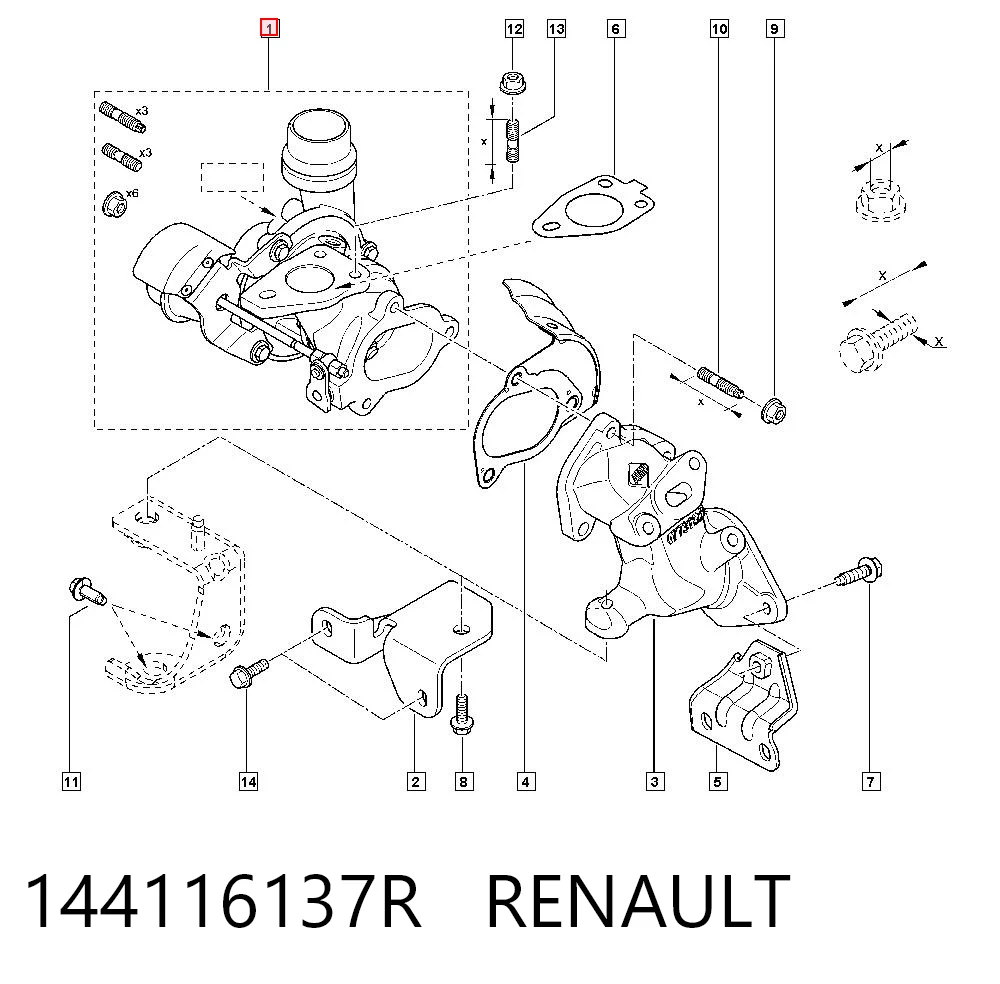 144116137R Renault (RVI)