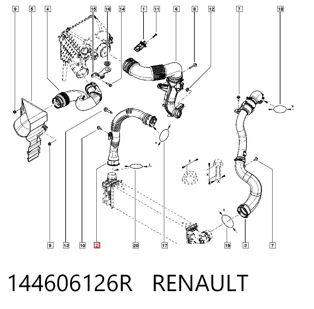 144606126R Renault (RVI)