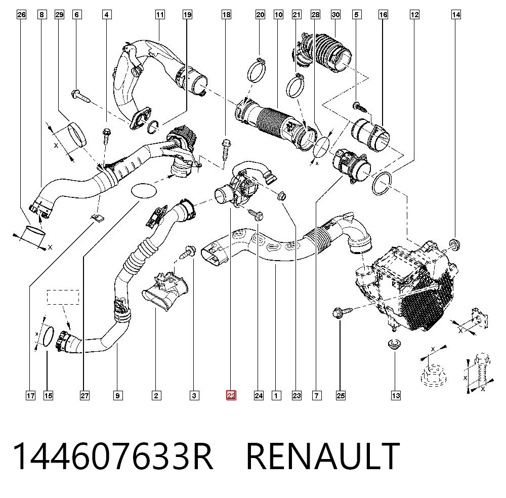 144607633R Renault (RVI)