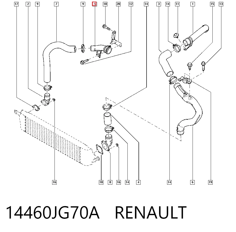 14460JG70A Renault (RVI)