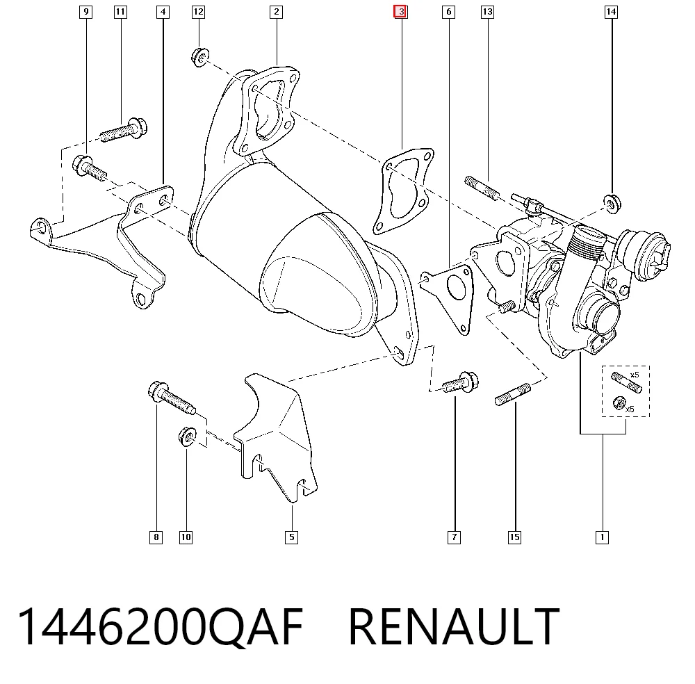 1446200QAF Renault (RVI)