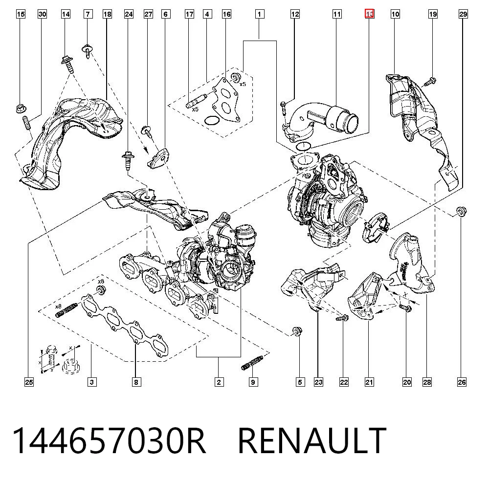 144657030R Renault (RVI)