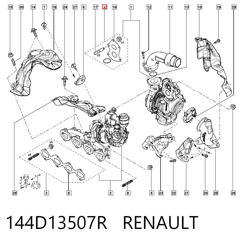 144D13507R Renault (RVI)