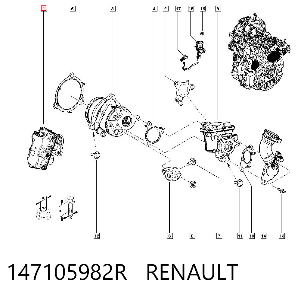 147105982R Renault (RVI)