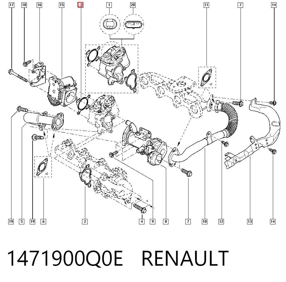 1471900Q0E Renault (RVI)