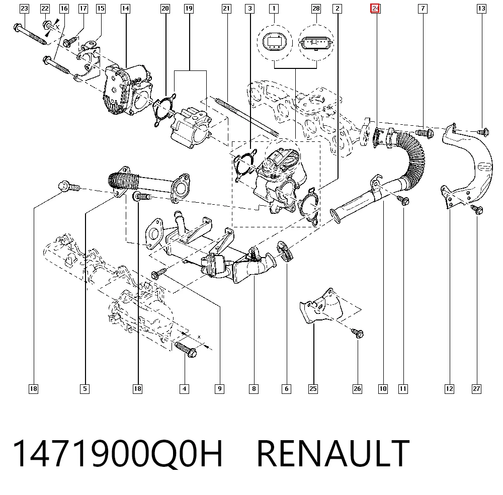 1471900Q0H Renault (RVI)