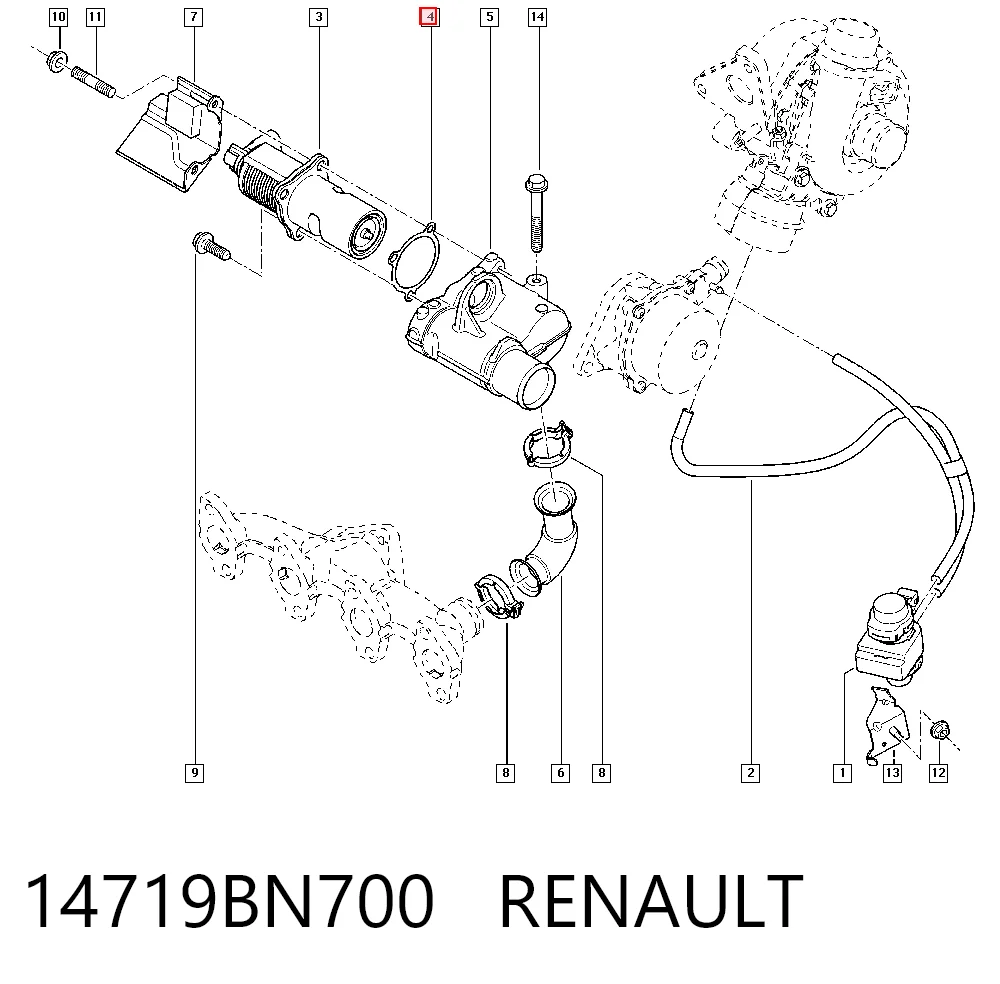 14719BN700 Renault (RVI)