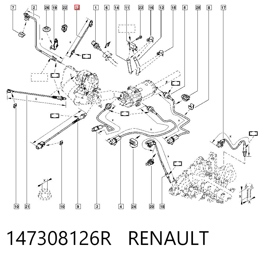 147308126R Renault (RVI)