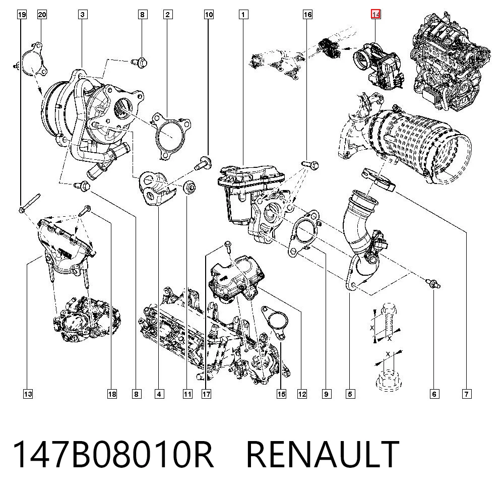 147B08010R Renault (RVI)