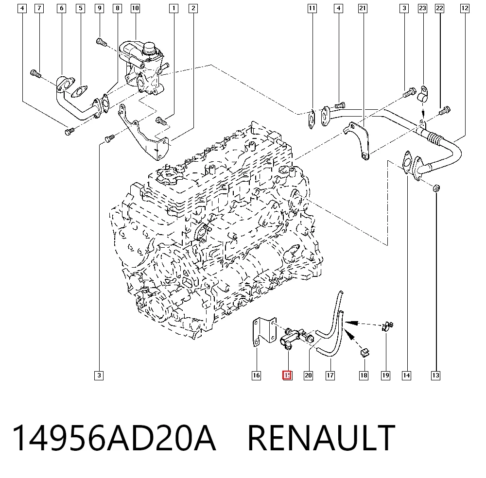 14956AD20A Renault (RVI)